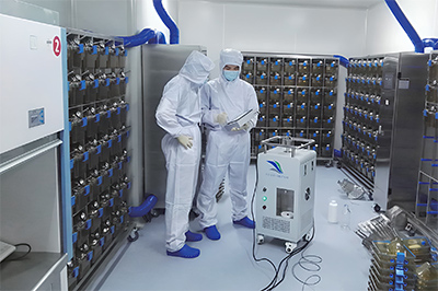 动物实验室IVC鼠笼房间消毒